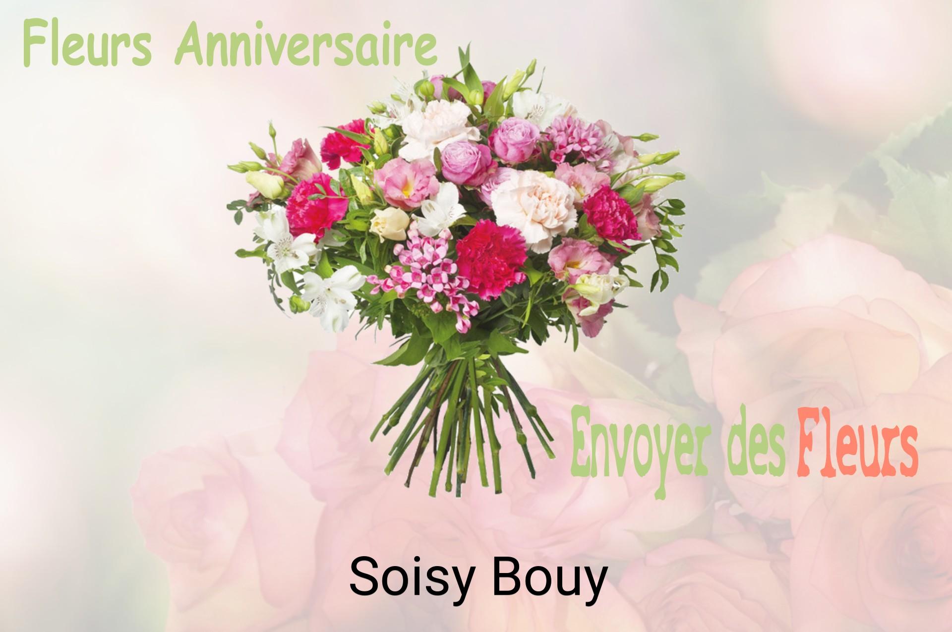 Bouquet de fleurs d’anniversaire livré à Soisy-Bouy