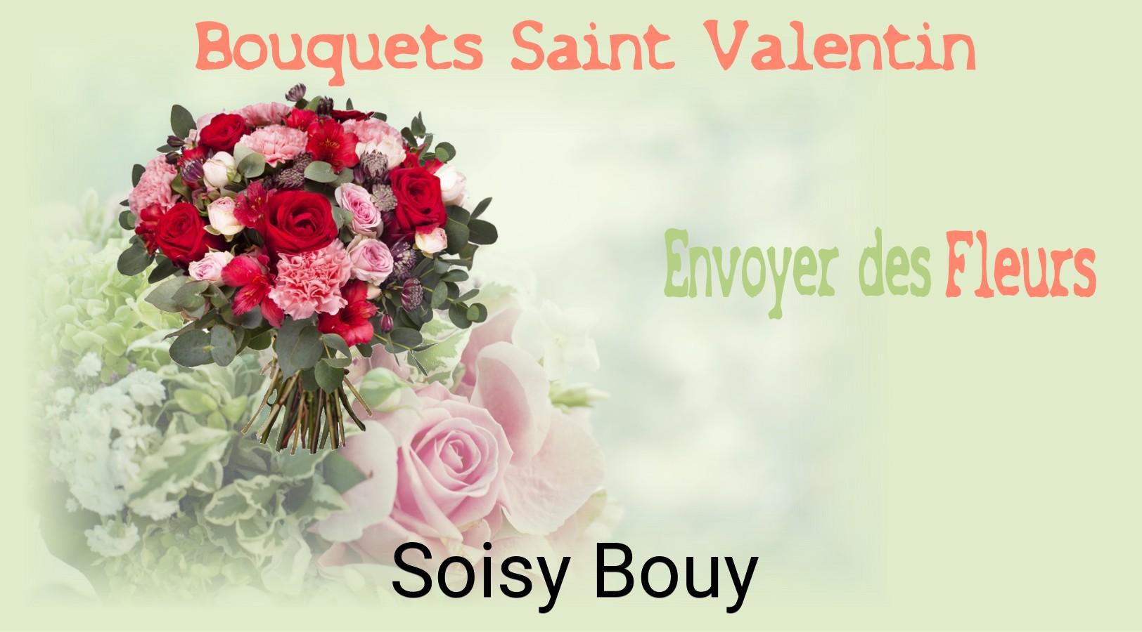 Roses de Saint-Valentin livrées à Soisy-Bouy
